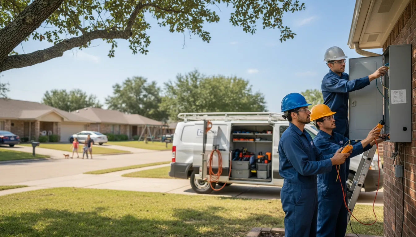 Certified electrician providing emergency electrical services in Buckland, OH